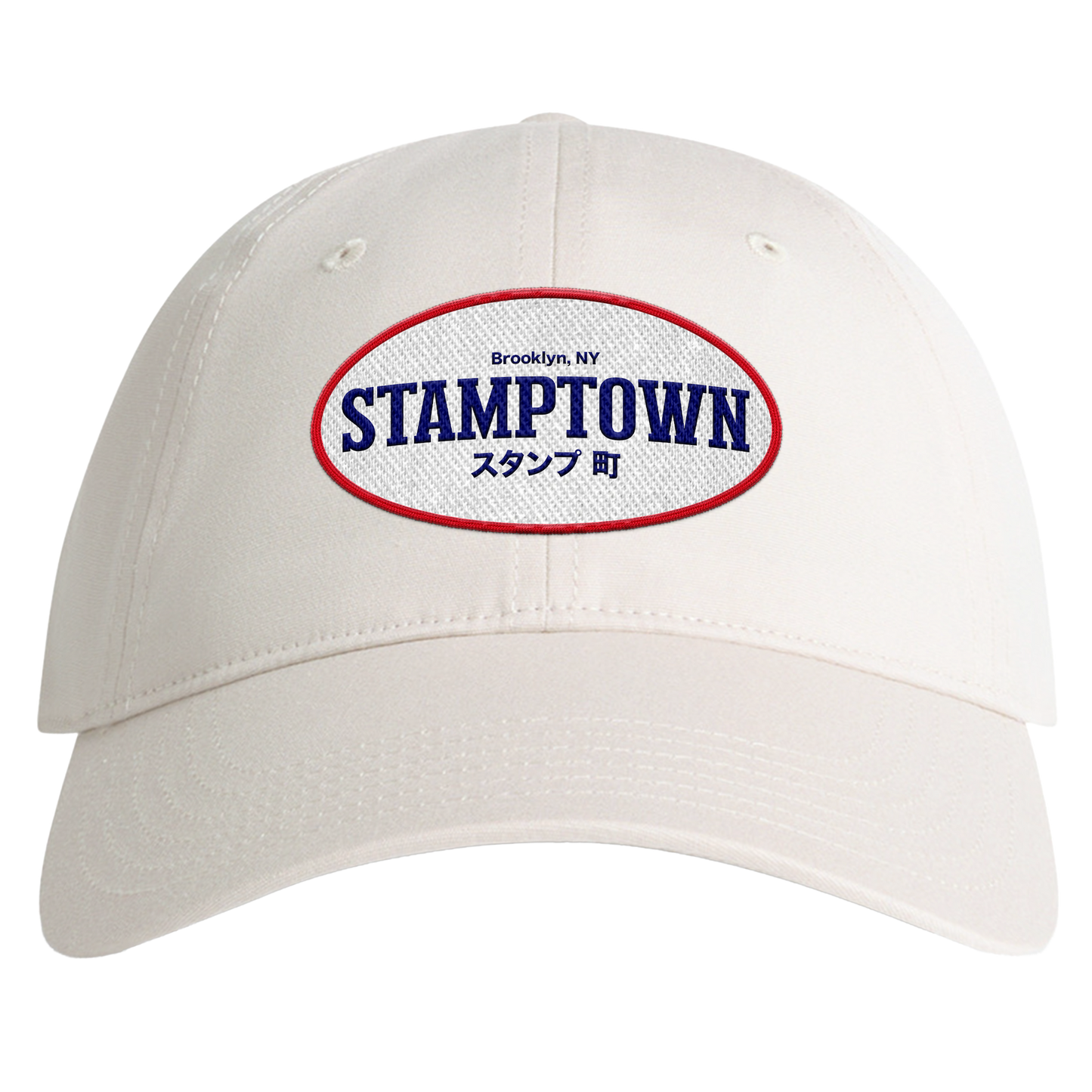 Stamptown White Embroidered Cap ROW