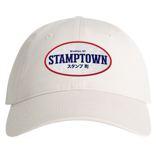 Stamptown White Embroidered Cap ROW