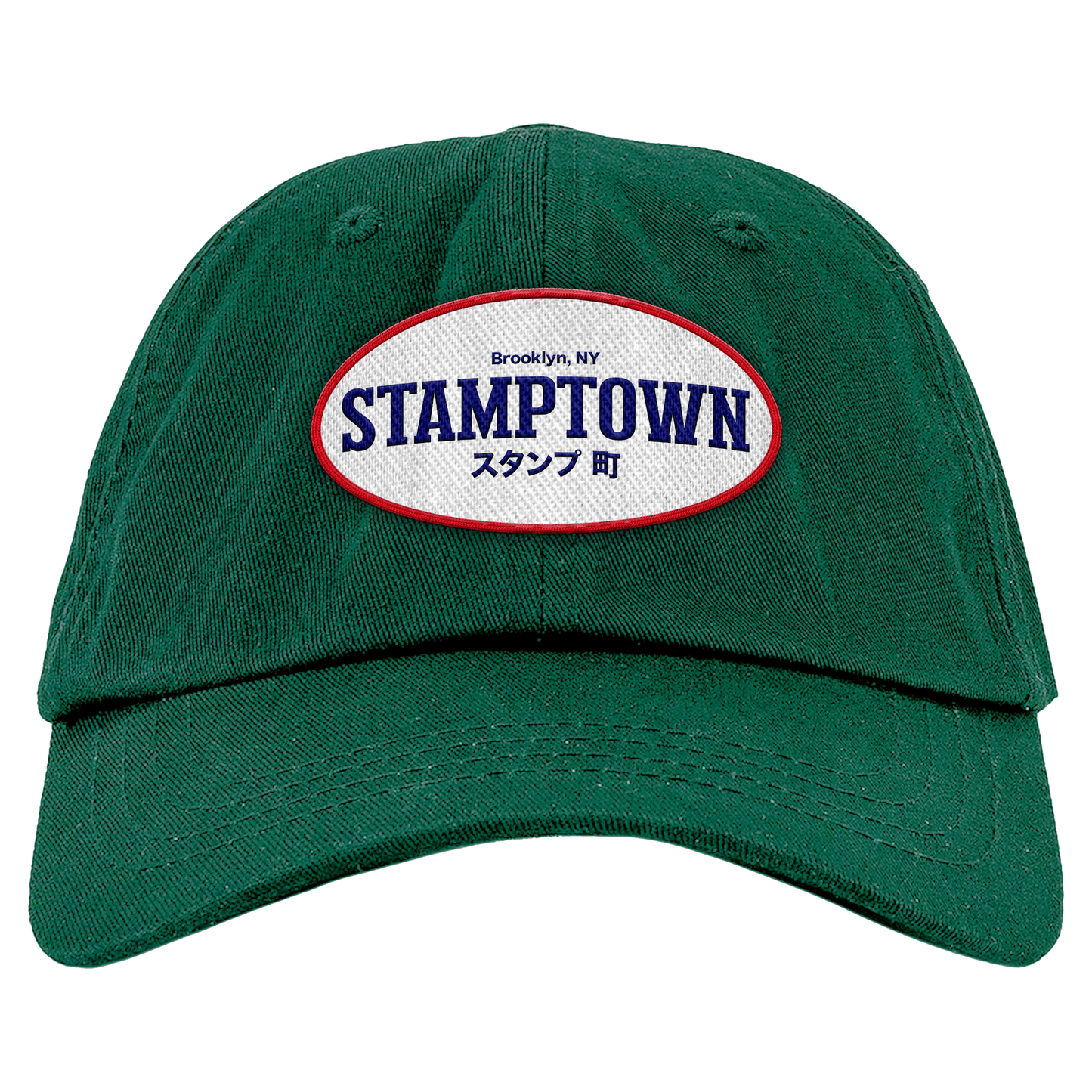 Stamptown Forest Green Embroidered Cap ROW