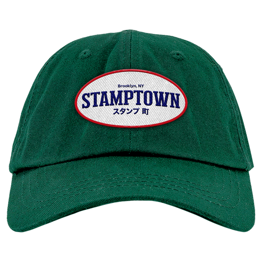 Stamptown Forest Green Embroidered Cap ROW