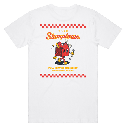 Autoshop Tee White ROW